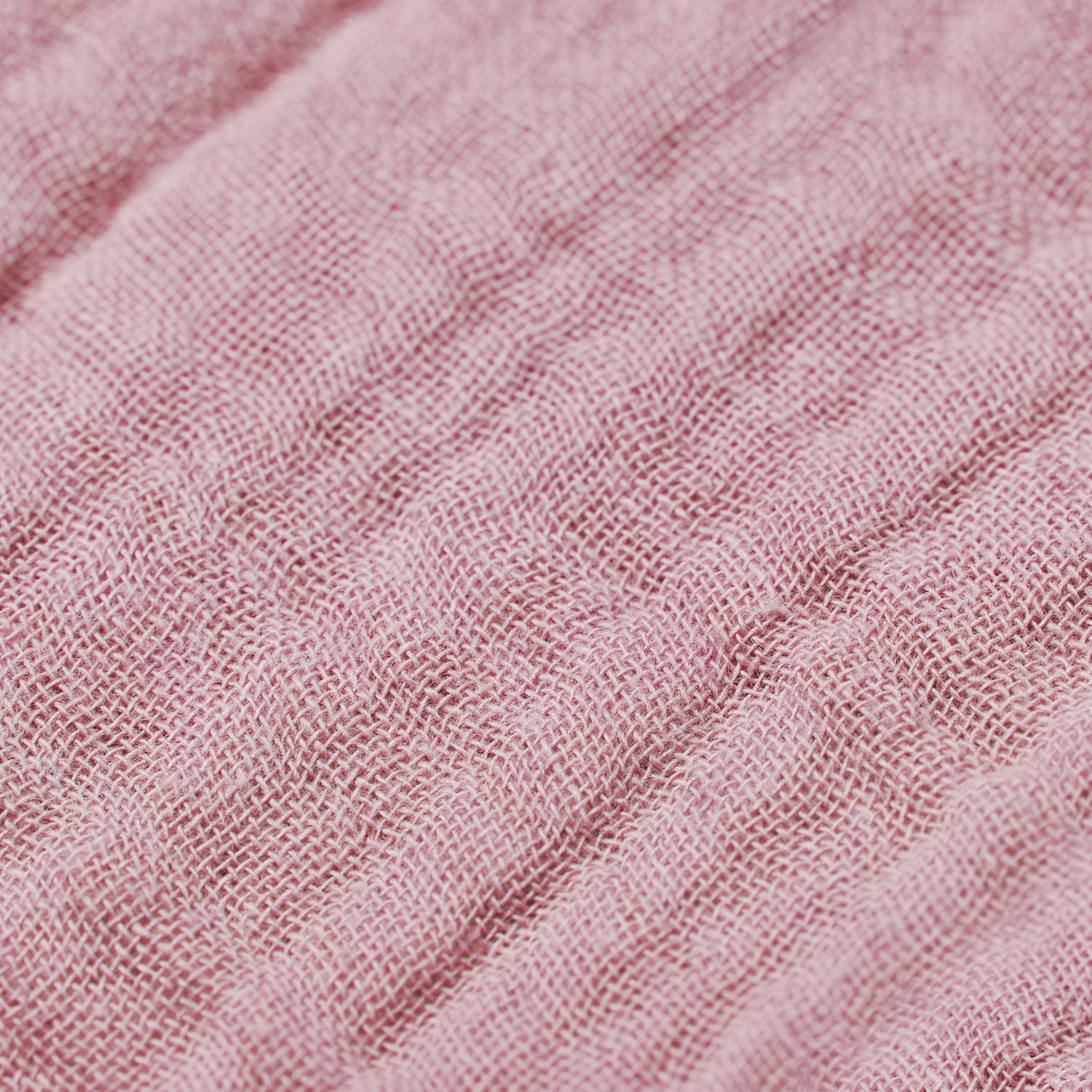Close up of muslin material texture