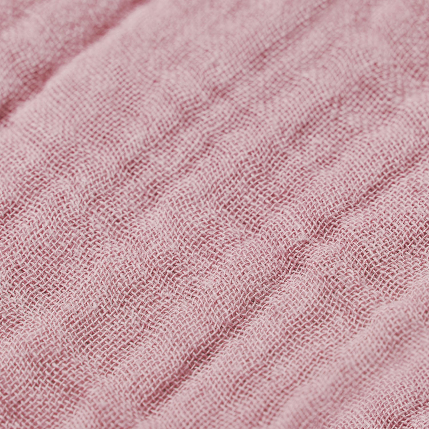 Close up of muslin material texture 